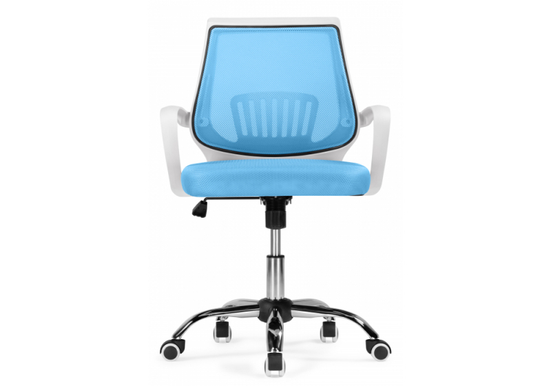Компьютерное кресло Ergoplus blue / white (61x55x84)