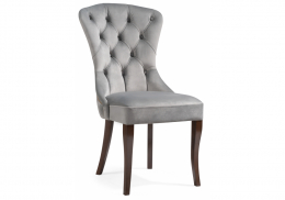 Стул деревянный Милано 1 серый / орех (51x59x96)