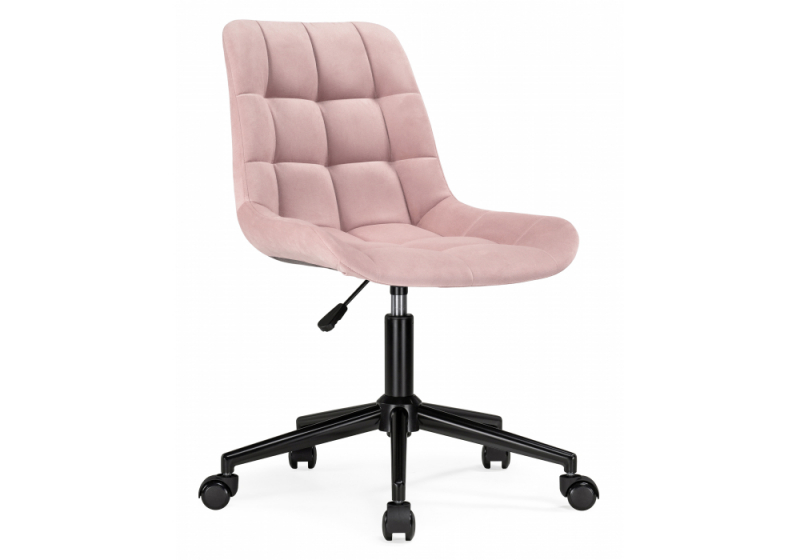 Офисное кресло Честер розовый / черный (50x60x80). 